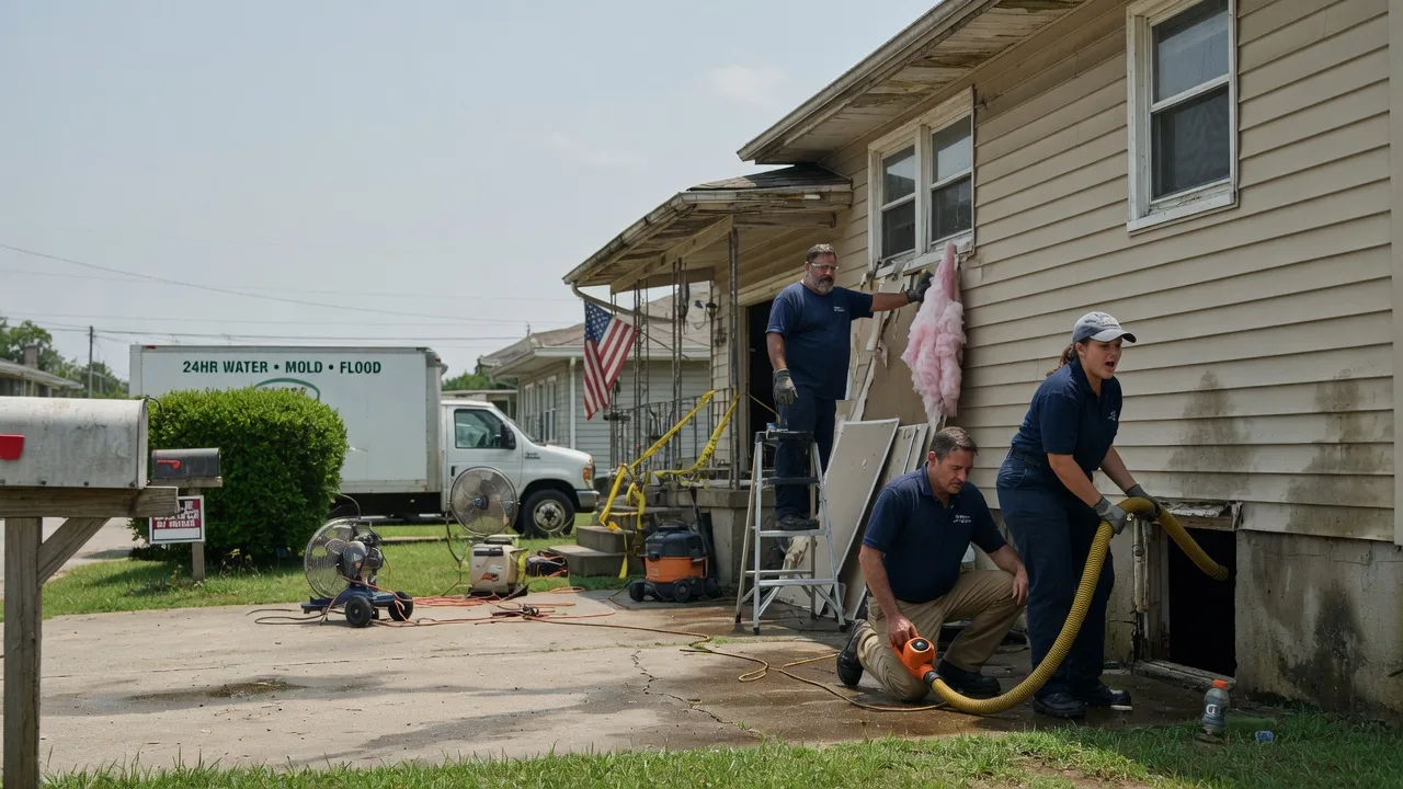 Water Damage Repair in Lowell, IN near me